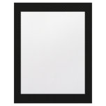 luxurious heart shape grey pattern on rough black custom letterhead