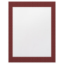 luxurious light red pattern on rough red backgroun custom letterhead