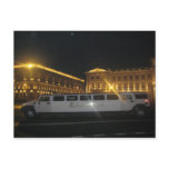 Luxurious limousine postcards