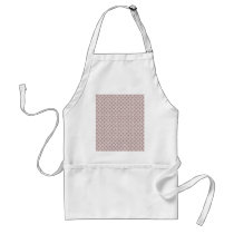 luxurious pink pattern on rough white background aprons