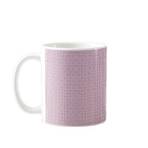 luxurious purple pattern on rough white background mug