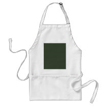 luxurious tiny green pattern on rough brown backgr apron