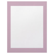 luxurious tiny purple pattern on rough white backg personalized letterhead