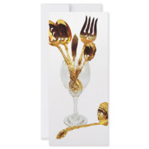 LuxuriousTableSet050209 Personalized Rack Card