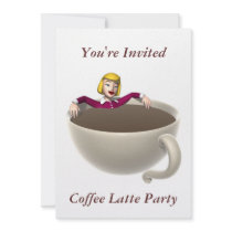 Luxury Coffee Invitation Coffee Lovers Delight by forbes1954 Luxury Coffee Invitation Coffee Lovers Delight