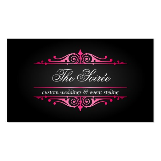 Luxury Event Planner Business Cards Zazzle