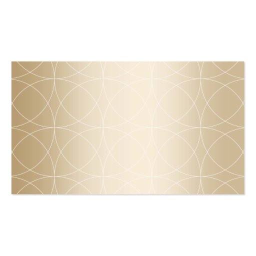 Luxury Gold Monogram Massage Therapy Business Card Templates (back side)