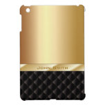 Luxury Gold with Custom Name iPad Mini Case