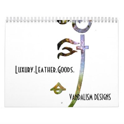 LUXURY LEATHER GOODS CALENDAR... LUXURY LEATHER GOODS CALENDAR...