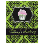 Luxury Lime Green Cupcake Bakery Flyers