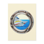 Luxury Liner Porthole View Post Cards