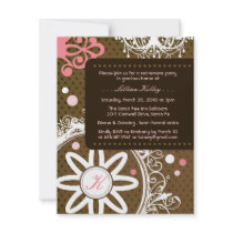 Luxury Monogram Invitations