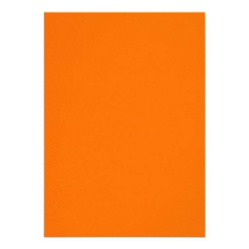 Luxury Orange Bridal Shower Invitations