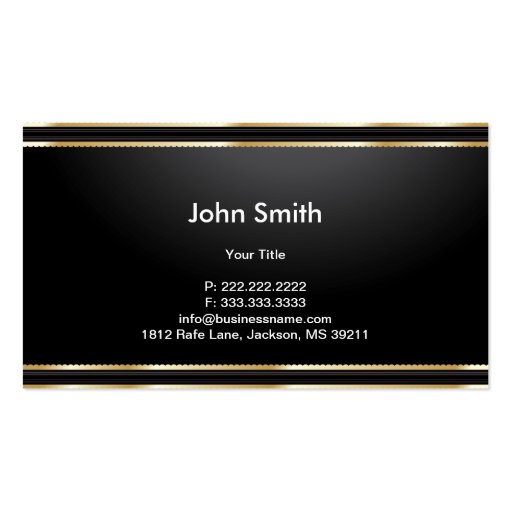 Luxury Realistic Piano Music Lessons Business Card (back side)