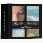 Luxury Spa Resort Theme 3 Ring Binder