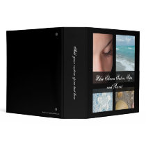 Luxury Spa Resort Theme 3 Ring Binder