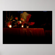 Luz de la vela posters