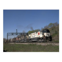 LV Alco "Snowbirds" with Post Card