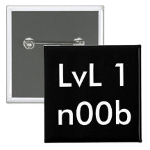 LvL 1n00b Pin