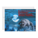 Lycan Halloween party invitation by Nightrun Lycan Halloween party invitation