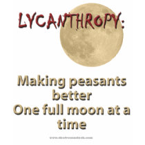 Lycanthropy t-shirts