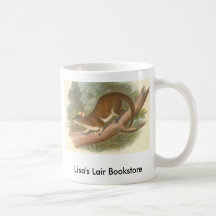 Lydekker - promo lanoso de la librería del oposum tazas