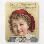 Lydia Pinkhams Vegetable Compound mousepads