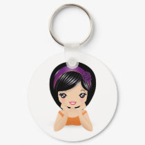 Lying Down keychains by Melisende Lying Down keychains