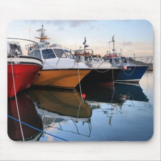 Lying Four Abreast mousepad
