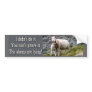 Lying Sheep Bumper Stickers