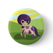 Lyla the Centauress buttons by ButtermilkBiscuits Lyla the Centauress buttons