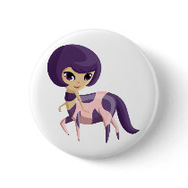 Lyla the Centauress buttons by ButtermilkBiscuits Lyla the Centauress buttons