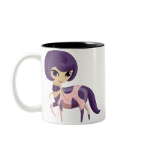 Lyla the Centauress mugs by ButtermilkBiscuits Lyla the Centauress mugs