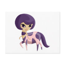 Lyla the Centauress postcards by ButtermilkBiscuits Lyla the Centauress postcards