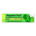 Lyme Awareness Bumper Sticker Lyme Awareness Bumper Sticker