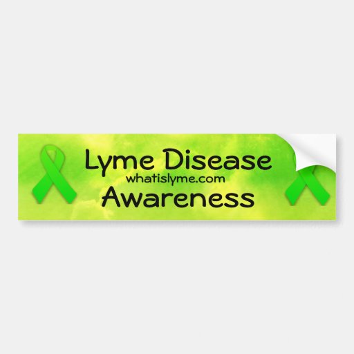 Lyme Disease Awareness Bumper Sticker Zazzle