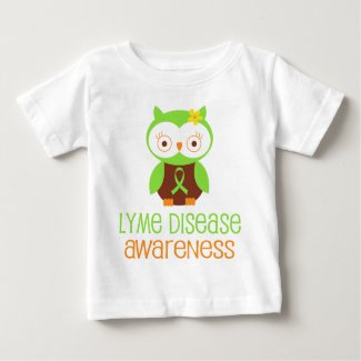 Lyme Disease Awareness Green Ribbon T-shirt