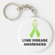 LYME DISEASE AWARENESS KEY CHAIN