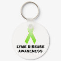 LYME DISEASE AWARENESS keychains by LATEEDA LYME DISEASE AWARENESS keychains