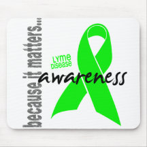 Lyme Disease Awareness Mouse Pads