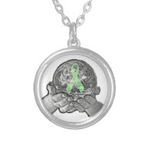 Lyme Disease Awareness Necklace
