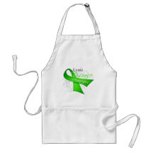 Lyme Disease Awareness Ribbon Aprons