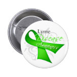 Lyme Disease Awareness Ribbon buttons