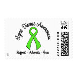 Lyme Disease Awareness Support Advocate Cure stamps