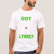 Lyme disease awareness t-shirts