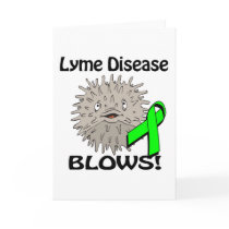 Lyme Disease Blows Awareness Design Cards