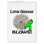 Lyme Disease Blows Awareness Design Cards