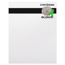 Lyme Disease Blows Awareness Design Letterhead Design
