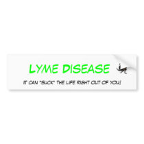 Lyme Disease Bumper Sticker