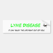 Lyme Disease Bumper Sticker